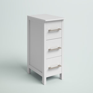 Wade Logan® Arroyos Solid Wood Freestanding Bathroom Cabinet & Reviews ...